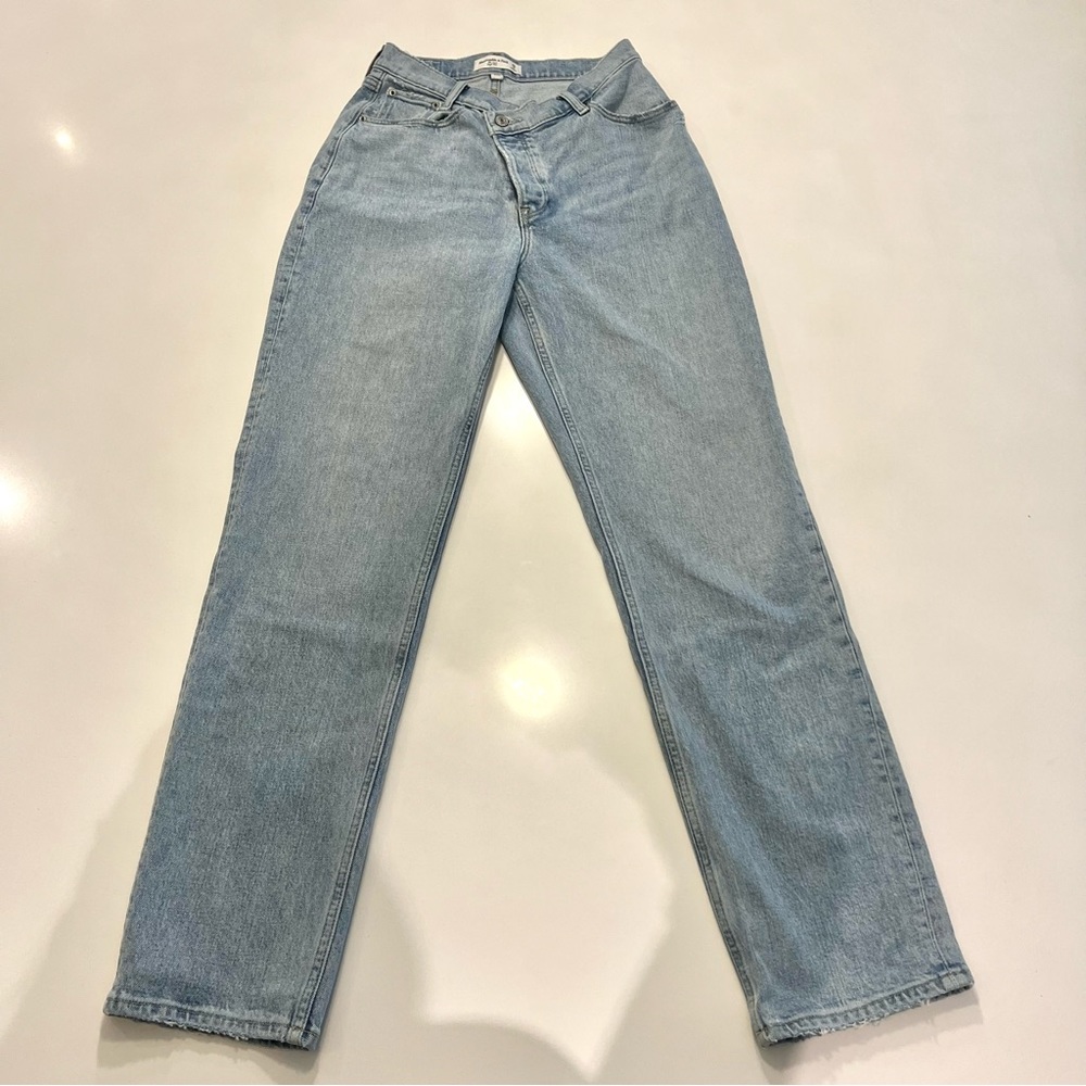 Abercrombie curve love high rise dad jeans size 26L (Long Lenght).